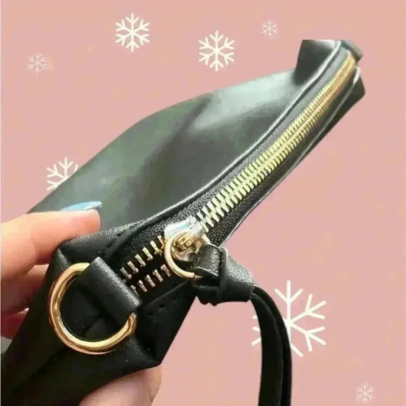 Steve Madden leather zip up make up case - Picture 2 of 6